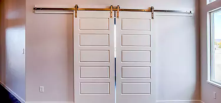 Glass Barn Door with Installation Hardware Kit Las Cruces